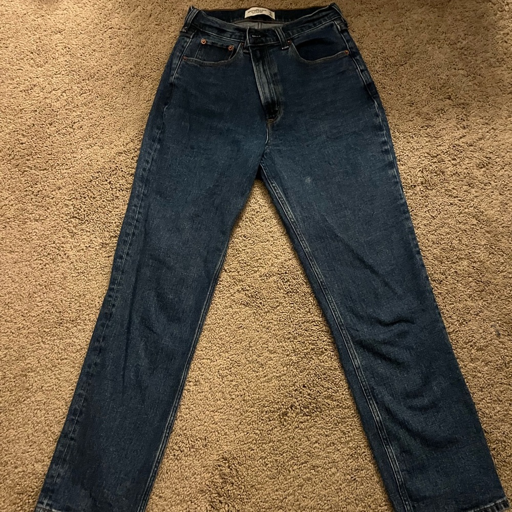 Abercrombie & Fitch Indigo Straight Jeans